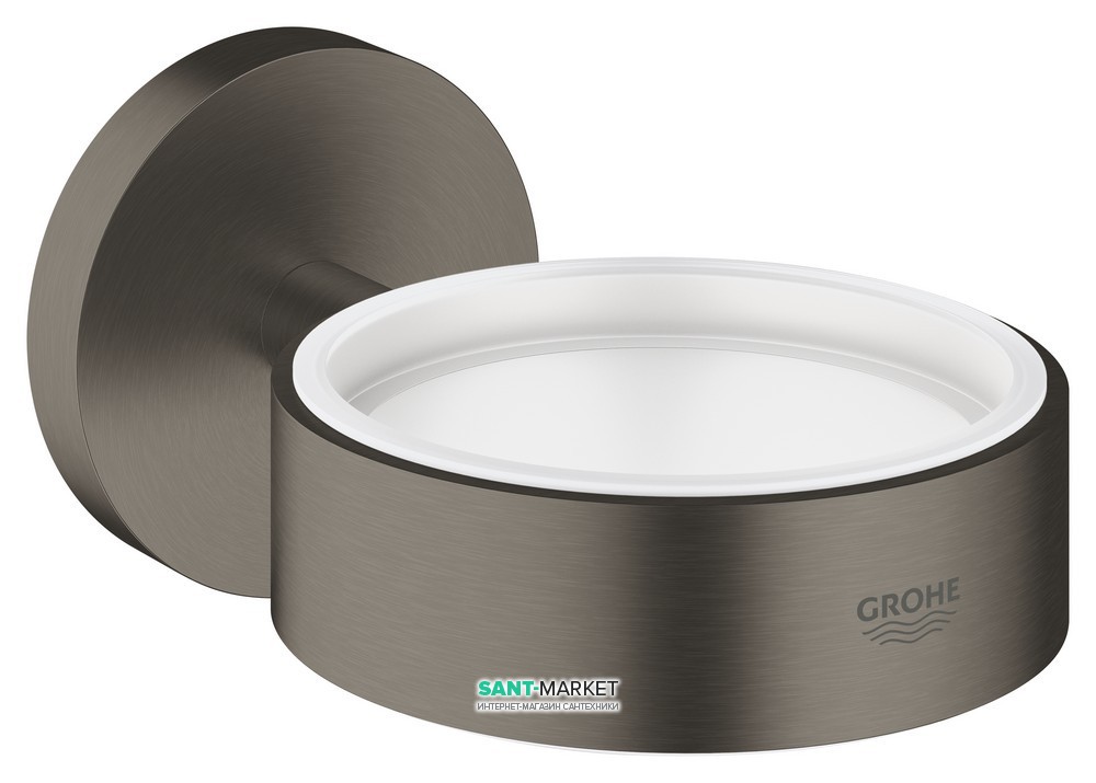 Стакан держатель Grohe Essentials матовый графит 40369AL1