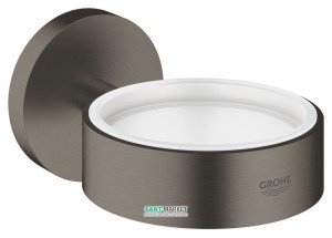 Стакан держатель Grohe Essentials матовый графит 40369AL1
