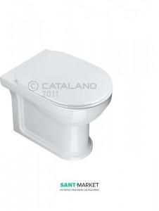 Унитаз напольный компакт Catalano CANOVA ROYAL 36х53 см белый 1VPCR00