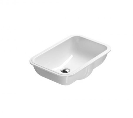 Раковина для ванної вбудована Catalano CANOVA ROYAL 55х38 см без відп. під змішувач біла 1S50CN00