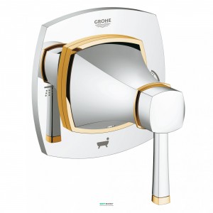 Переключатель GROHE Grandera на 3 положений хром/золото 19942IG0