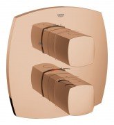 Смеситель с термостатом скрытый (встраиваемый) Grohe коллекция Grandera теплый закат 19948DA0