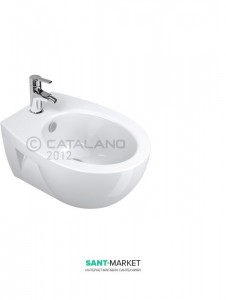 Биде подвесное Catalano  NEW LIGHT 37х52 см 1 отв. под смеситель белое 1BSLI00