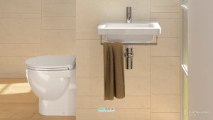 Полотенцедержатель для раковины CATALANO NEW LIGHT 38 см хром  5P45LI00