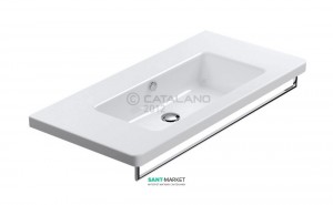 Раковина для ванної підвісна Catalano NEW LIGHT 100x48 см без відп. під змішувач біла 1100LI00