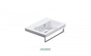 Раковина для ванної підвісна Catalano NEW LIGHT 45x34 см без відп. під змішувач біла 145LI00