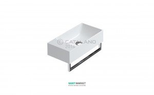 Раковина для ванної підвісна Catalano VERSO 40x23 см без відп. під змішувач біла 14023VE00