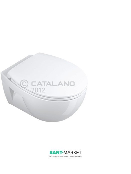Унітаз підвісний Catalano NEW LIGHT 37х52 см білий 1VSLI00