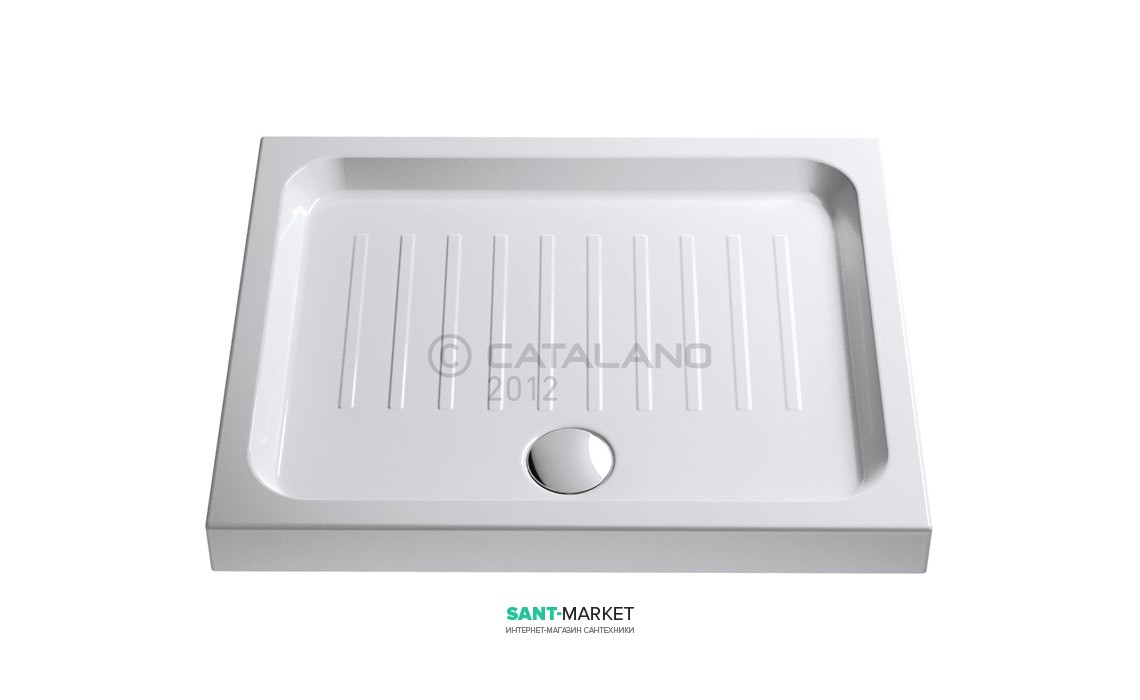 Душевой поддон керамика Catalano BASE 100х80 белый 18010000