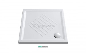 Душевой поддон керамика Catalano Verso 900х90х6 белый 19090H600