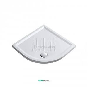 Душевой поддон керамика Catalano Verso 90х90х6 белый 19090AH600