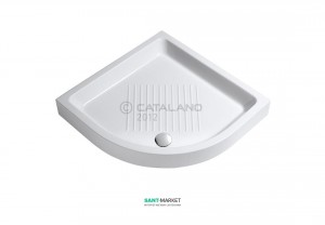 Душевой поддон керамика Catalano Verso 900х90х12 белый 19090A00