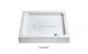 Душовий піддон кераміка Catalano Verso 90х90 білий 1909000