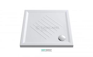 Душевой поддон керамика Catalano Verso 900х90х6 белый 19090H600