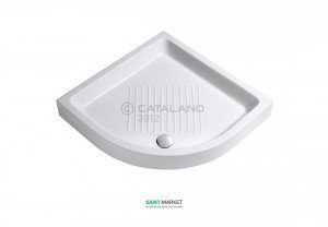 Душевой поддон керамика Catalano Verso 900х90х12 белый 19090A00
