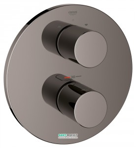 Смеситель с термостатом скрытый (встраиваемый) Grohe коллекция Grohtherm 3000 Cosmopolitan графит 19468A00