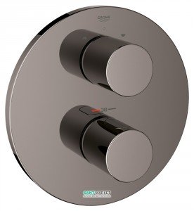 Смеситель с термостатом скрытый (встраиваемый) Grohe коллекция Grohtherm 3000 Cosmopolitan графит 19468A00