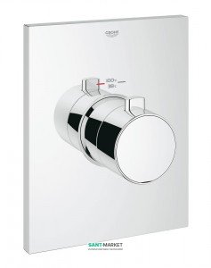 Термостатическая регулировка Grohe Grohtherm F с модулем контроля температуры хром 27620000