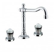 Змішувач для раковини високий Fiore VENERE SKY хром / Swarovski 13CR0629