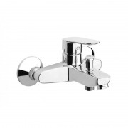 Смеситель для ванны с душ. лейкой держателем и шлангом Fiore KEVON хром/Swarovski 81CR8152