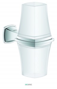 Светильник для ванной двойной Grohe Grandera хром 40661000