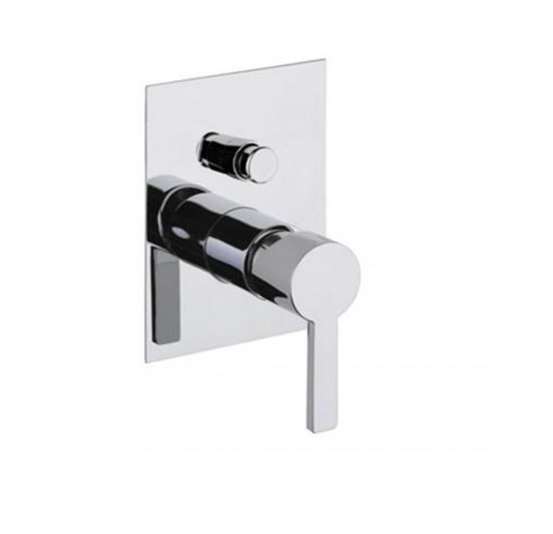 Змішувач для душу прихованого монтажу Fiore KATANA з перемикачем хром 77CR7517