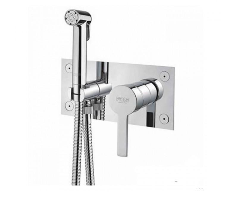 Смеситель с гигееническим душем Fiore KATANA хром 77CR7768