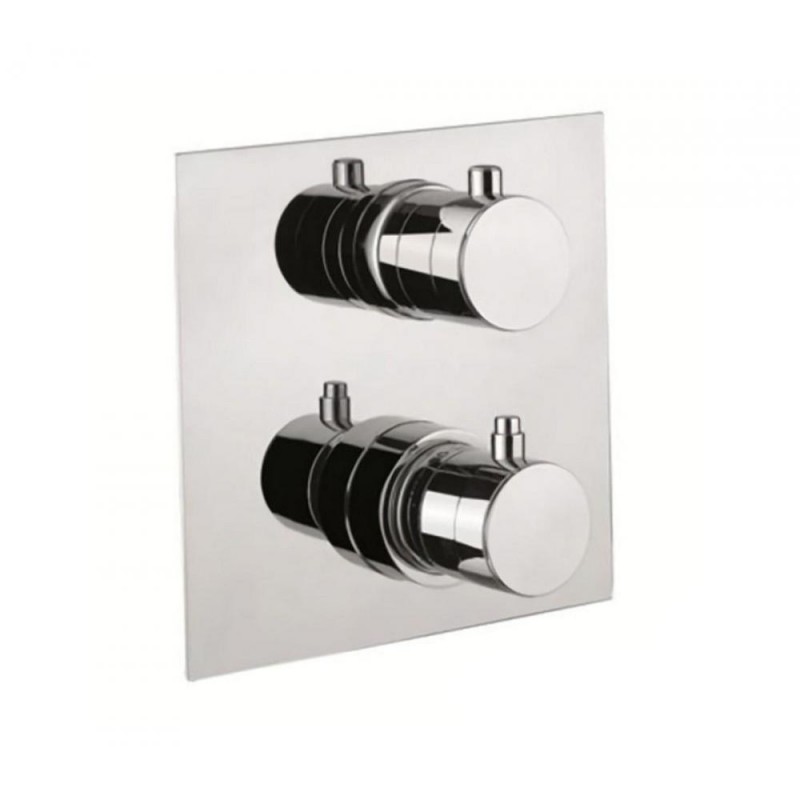 Смеситель термостат для душа Fiore X-TERMO с переключателем хром 31CR0993