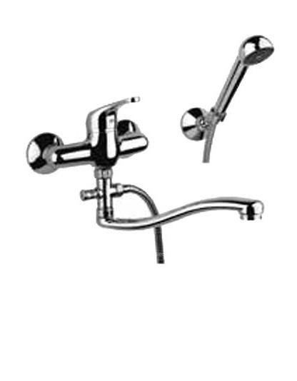 Смеситель для ванны с душевым гарнитуром Fiore KING хром 39CR4251