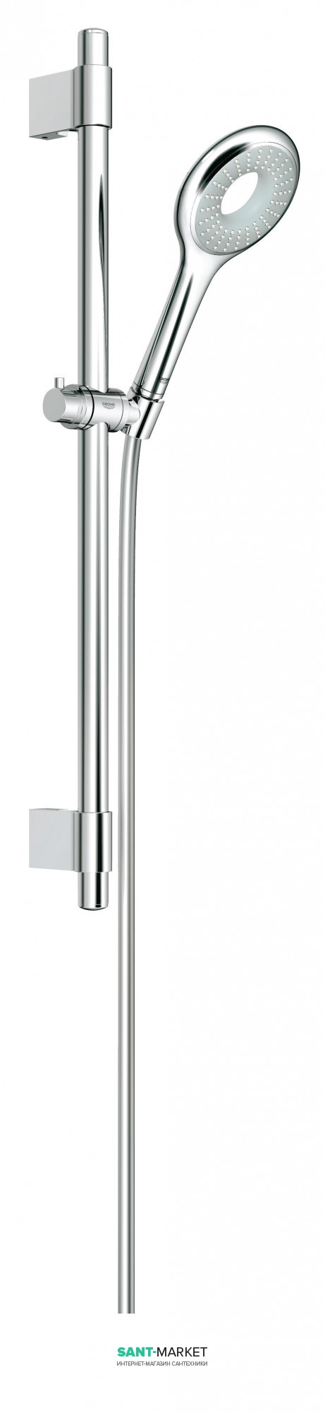 Душовий гарнітур Grohe Rainshower Icon 100 (ручний душ штанга шланг) хром 27529000