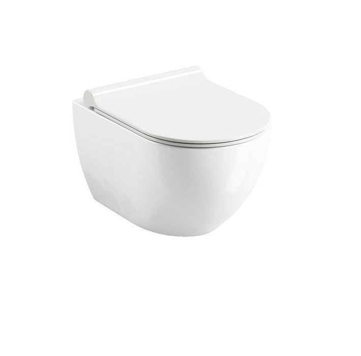 Унітаз підвісний RAVAK Uni Chrome RimOff X01535