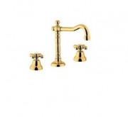 Змішувач для раковини на 3 отвори Fiore MARGOT золото 26OO0629