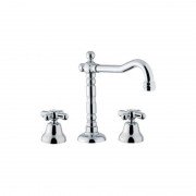Смеситель для раковины на 3 отверстия Fiore MARGOT хром 26CR0629
