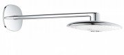 Верхній душ з кронштейном Grohe Rainshower DUO 360 хром / білий 26254LS0