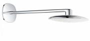 Верхний душ Grohe Rainshower 360 Mono 36x22 с душевым кронштейном хром/белый 26450LS0
