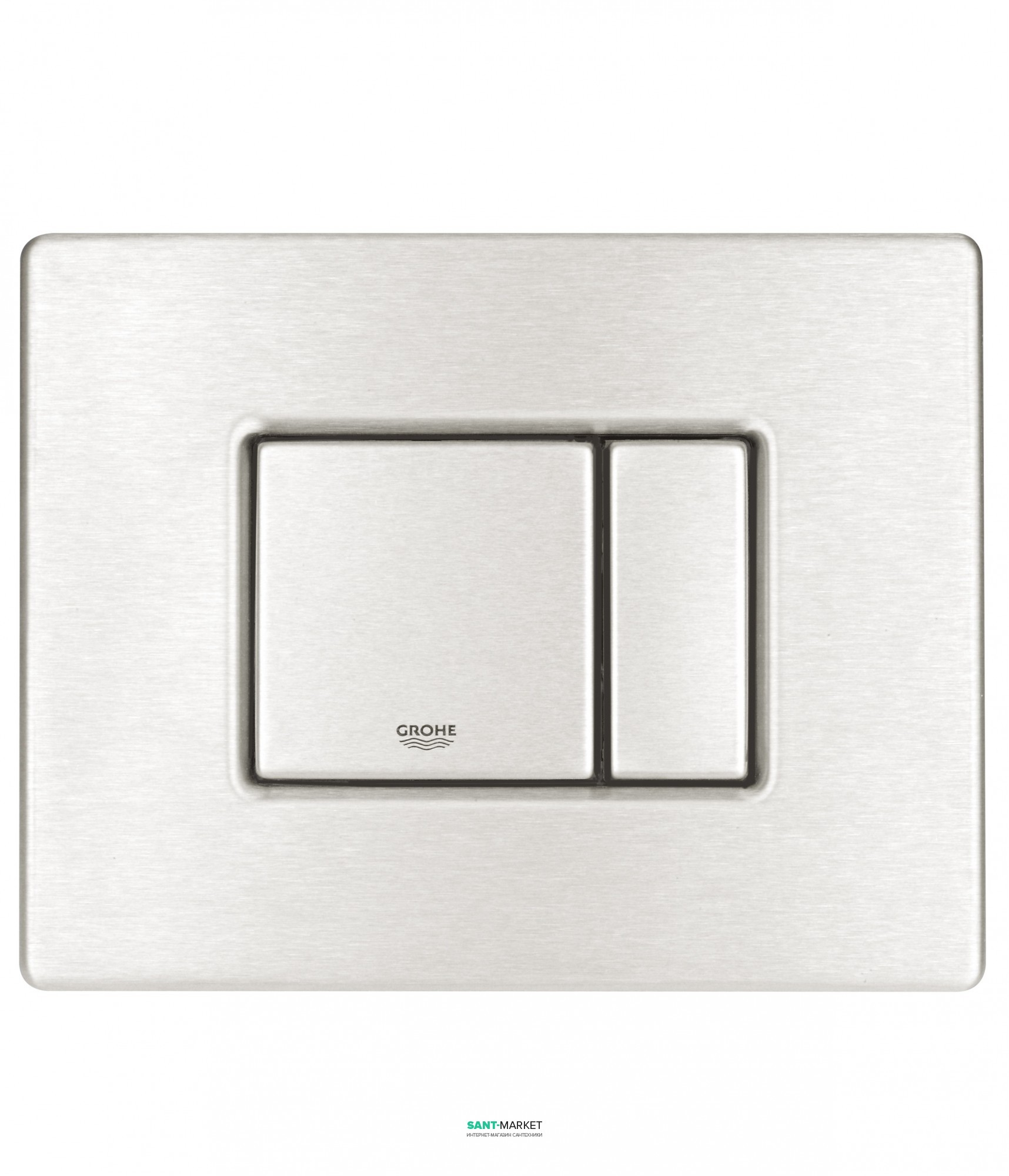 Панель змиву для унітазу Grohe Skate Cosmopolitan горизонтальна 3 режими змиву суперсталь 38776SD0