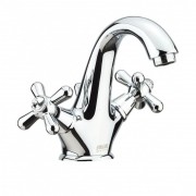 Змішувач для раковини на 1 отвір Fiore MARGOT SKY хром / Swarovski 01CR0623