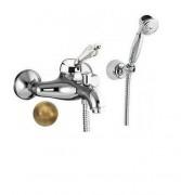 Смеситель для ванны c ручным душем Fiore IMPERIAL  золото/Swarovski 82OO5103