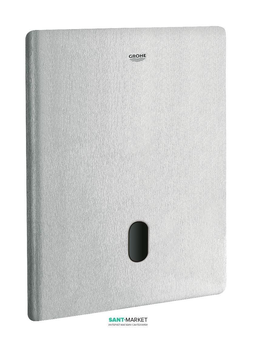 Инфракрасная панель смыва для унитаза Grohe Tectron Skate (1 режим смыва) суперсталь 38698SD1