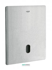Инфракрасная панель смыва для унитаза Grohe Tectron Skate (1 режим смыва) суперсталь 38698SD1
