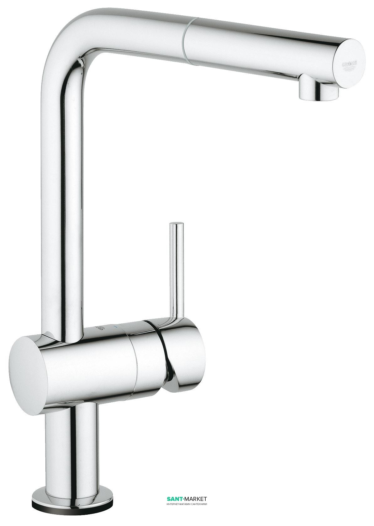 Сенсорний змішувач для кухні Grohe Minta Touch хром 31360001