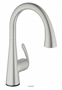 Сенсорный смеситель для кухни Grohe Zedra Touch суперсталь 30219DC1