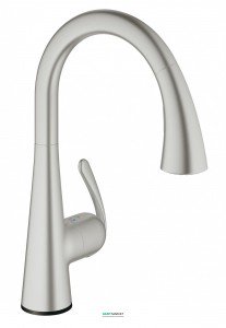 Сенсорный смеситель для кухни Grohe Zedra Touch суперсталь 30219DC1