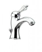 Змішувач для раковини на 1 отвір Fiore IMPERIAL SKY хром / Swarovski 82CR5221