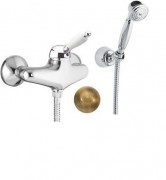 Смеситель для ванны c ручным душем Fiore IMPERIAL  бронза/керамика 83ZZ5127