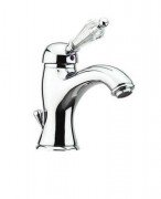 Смеситель для раковины на 1 отверстие Fiore IMPERIAL SKY хром/Swarovski 82CR5221