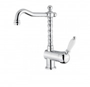 Змішувач для раковини високий на 1 отвір Fiore IMPERIAL хром / кераміка 83CR5414