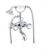 Смеситель для ванны c ручным душем Fiore XT SKY хром/Swarovski 17CR0610
