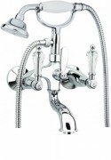 Смеситель для ванны c ручным душем Fiore GIOIELLI  хром/Swarovski 08CR0600
