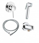 Набір для гігієнічного душу Grohe BauClassic зі змішувачем прихованого монтажу 111048